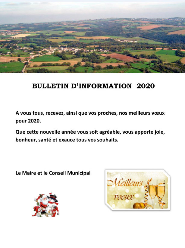 Bulletin d'informations 2020